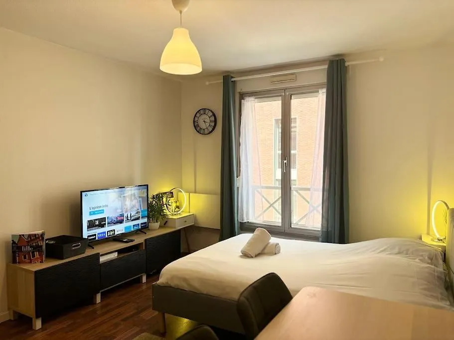 公寓 Appartement En Hyper-Centre De 里尔 法国